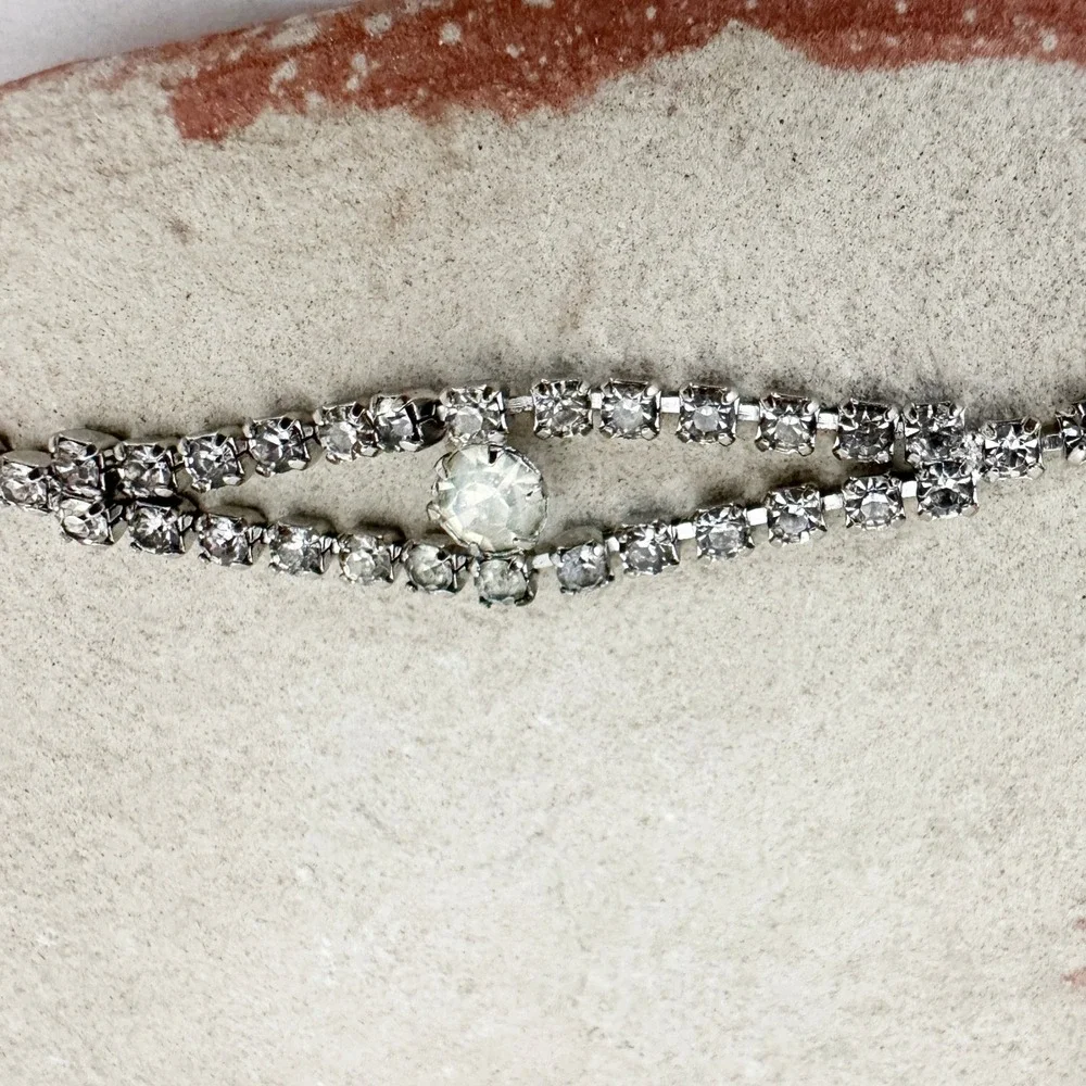 Vintage Rhinestone Bracelet 7